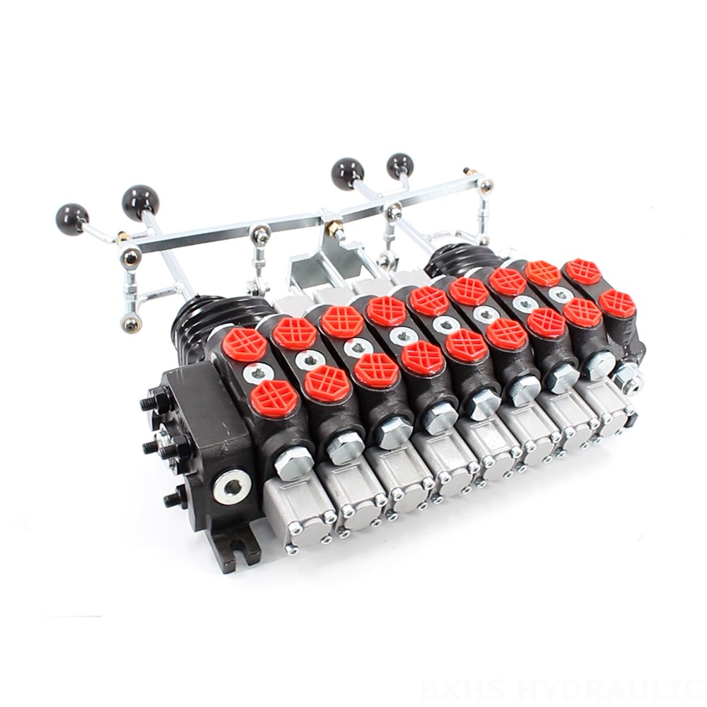 DCV60-PG2 Manual and Joystick 8 Spool Sectional Directional Valve image